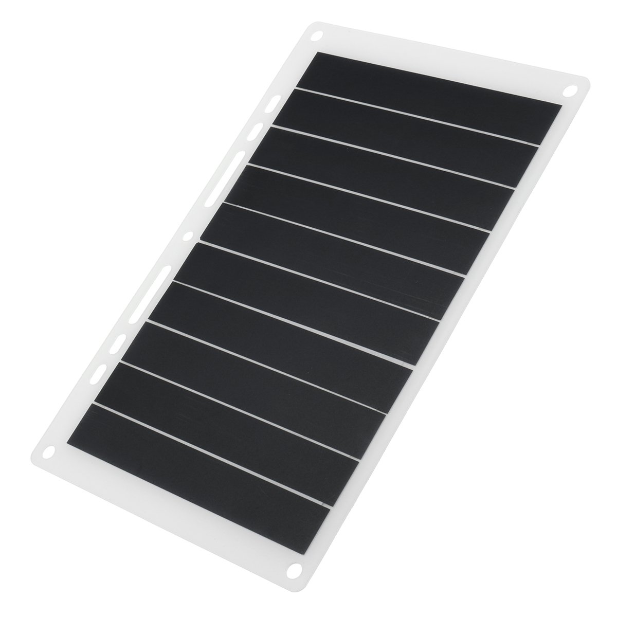 Ultra-thin 5V 10W 1.2A Monocrystalline Portable USB Solar Charging Board Solar Panel For Outdoor Mobile Phone 4 Ultra-thin 5V 10W 1.2A Monocrystalline Portable USB Solar Charging Board Solar Panel For Outdoor Mobile Phone - Image 4