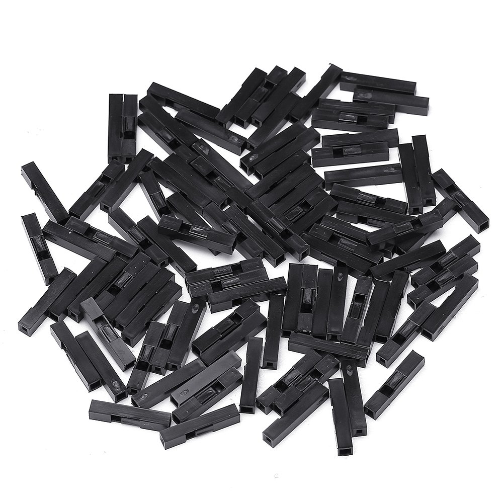 100PCS 1 Pin Header Connector Housing For Dupont Wire Jumper Compact 1