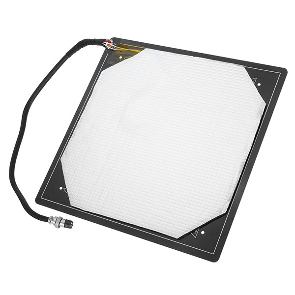 Creality 3D® Aluminum 12V MK3 300*300*3mm Heatbed Board With Cable Installed Well For 3D Printer 5 Creality 3D® Aluminum 12V MK3 300*300*3mm Heatbed Board With Cable Installed Well For 3D Printer - Image 5