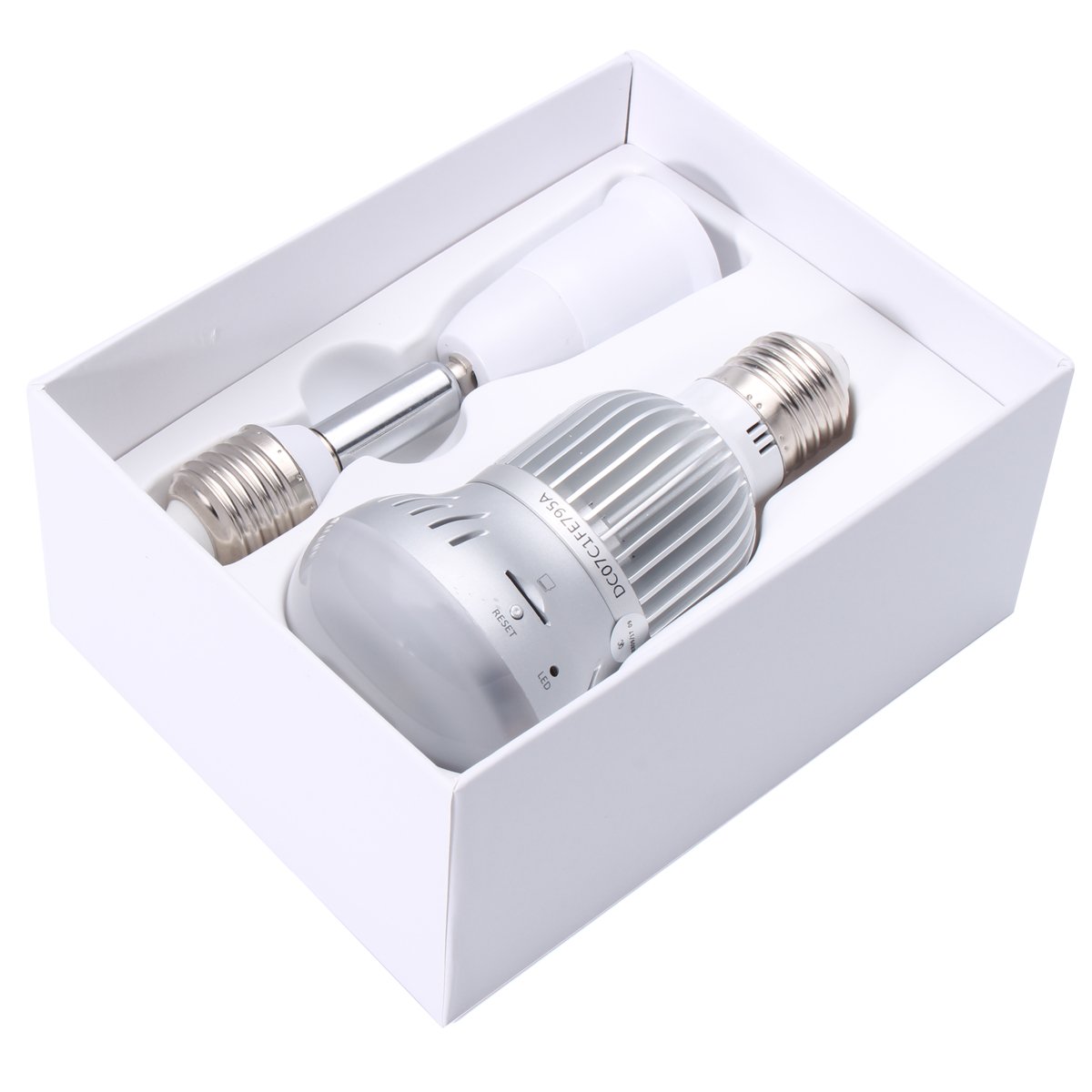 360° Wireless WiFi HD 1080P Light Bulb IP Security Camera Panoramic Motion Detect Two Way Audio 12 360° Wireless WiFi HD 1080P Light Bulb IP Security Camera Panoramic Motion Detect Two Way Audio - Image 12