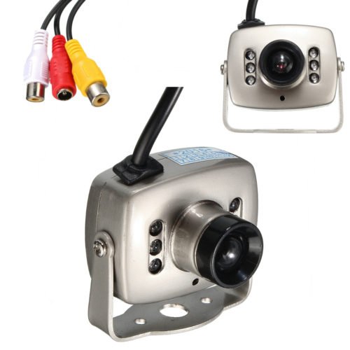 6 LED Mini Wired Infrared CMOS CCTV Camera Security Color Night Vision 2