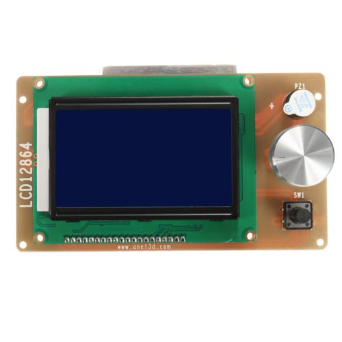 Adjustable 12864 Display LCD 3D Printer Controller Adapter For RAMPS 1.4 Reprap 4