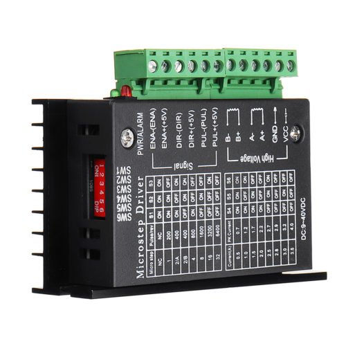 Updated Version of TB6600 4A 9~40V 42/57/86 32 Segments Microstep Stepper Motor Driver Controller For 3D Printer CNC Part 1