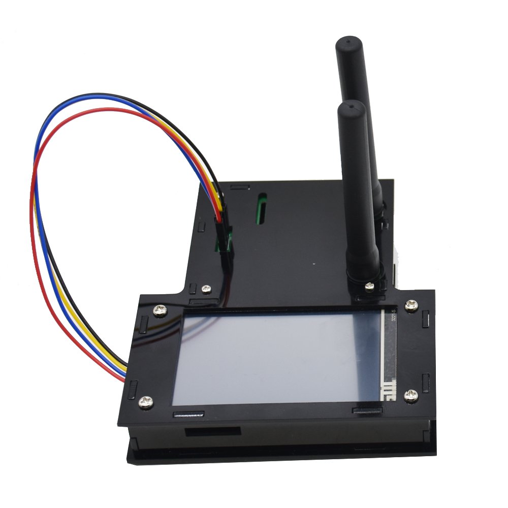 Black/Transparent Duplex MMDVM Hotspot Support P25 DMR YSF+Raspberry Pi-Zero+2pcs Antenna+3.2 LCD Screen Display+Exclouse Case 8 Black/Transparent Duplex MMDVM Hotspot Support P25 DMR YSF+Raspberry Pi-Zero+2pcs Antenna+3.2 LCD Screen Display+Exclouse Case - Image 8