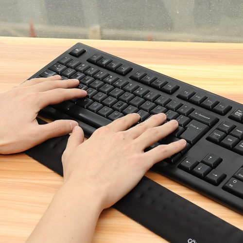 440mm*55mm Anti-Slip Wrist Rest Keyboard Mouse Pad For 104 Keys Keyboard For Mechanical Keyboard 5