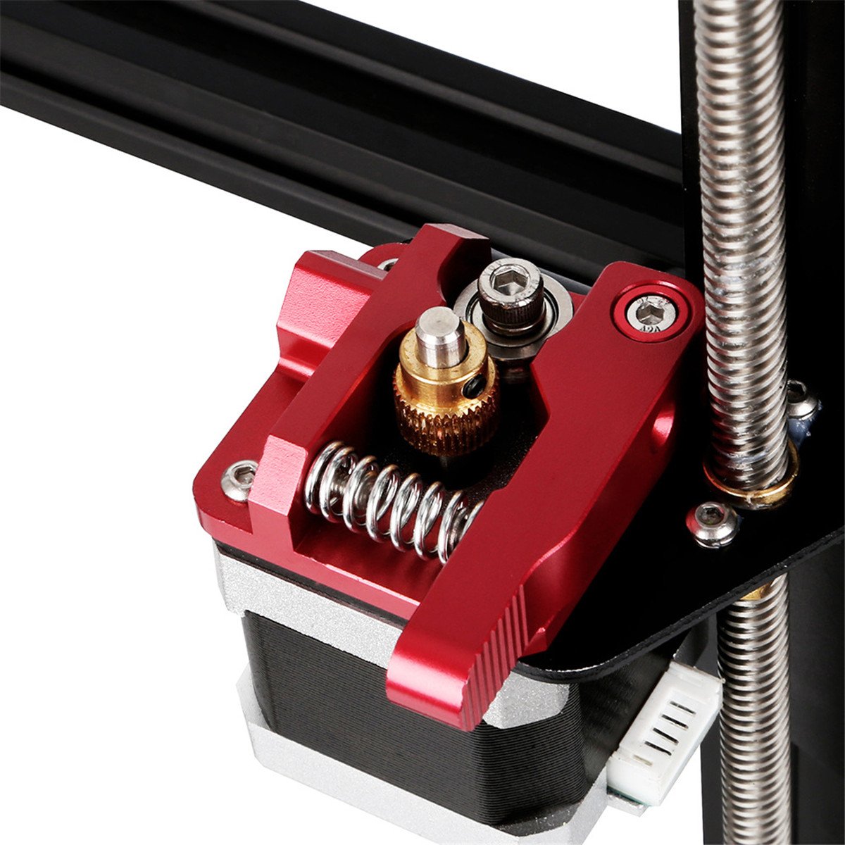 Upgraded Aluminum MK8 Extruder Drive Feed for CR-10 3D Printer Part 4 Upgraded Aluminum MK8 Extruder Drive Feed for CR-10 3D Printer Part - Image 4