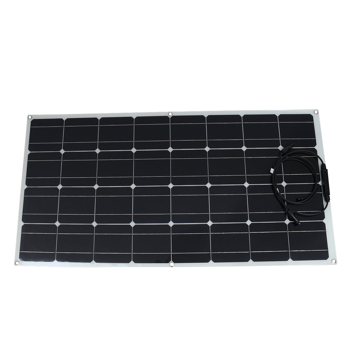 Flexible Solar Panel | Front Junction Box | Sunpower Monocrystalline | Crocodile Clip 6 Flexible Solar Panel | Front Junction Box | Sunpower Monocrystalline | Crocodile Clip - Image 6