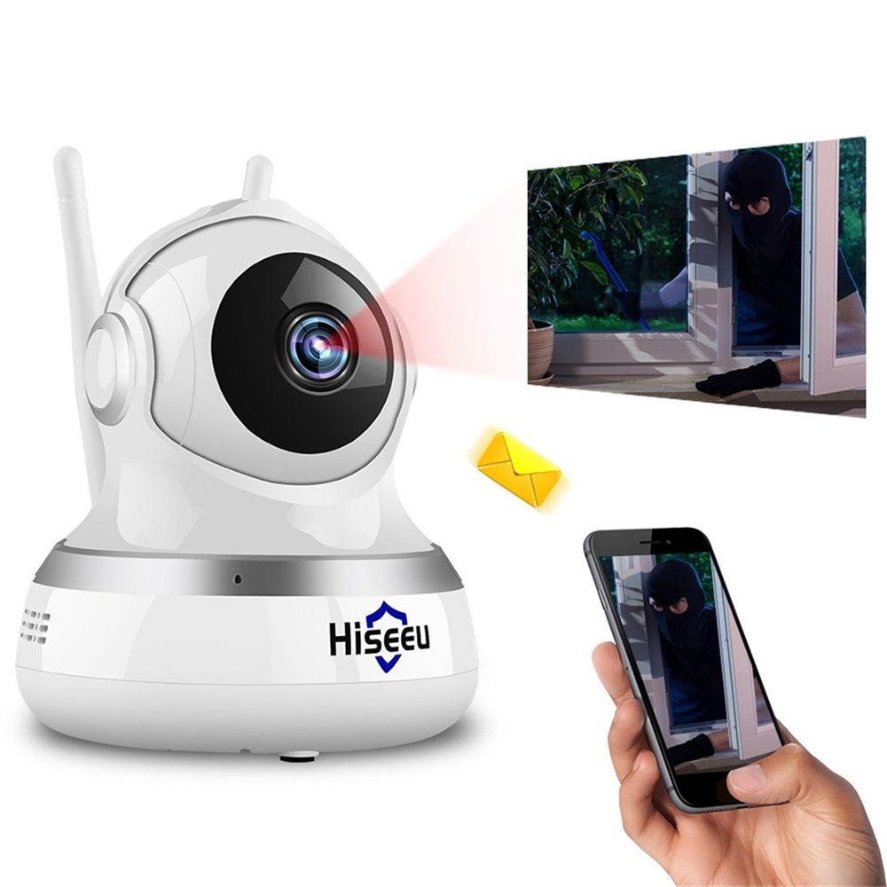 Hiseeu 1080P WiFi IP Camera CCTV Video Surveillance P2P IR Security Cloud TF Card Storage Camera 5 Hiseeu 1080P WiFi IP Camera CCTV Video Surveillance P2P IR Security Cloud TF Card Storage Camera - Image 5