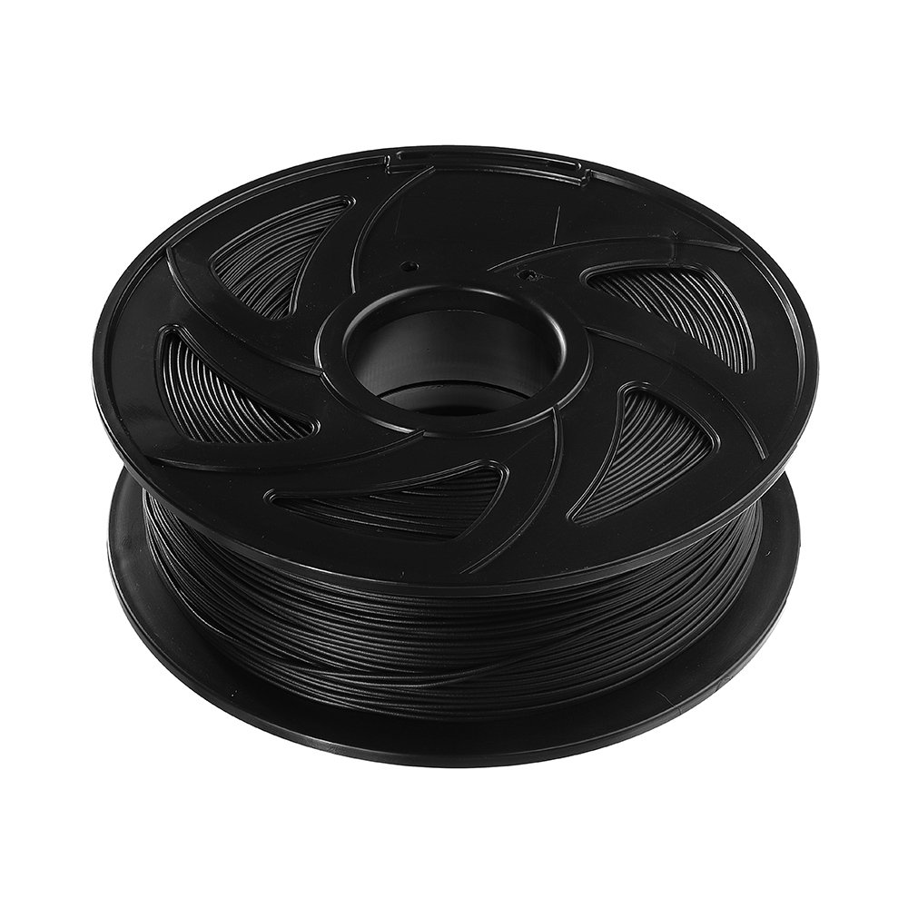 XVICO® 1.75mm 1KG/Roll Black Color PLA Carbon Fiber Filament for 3D Printer 4 XVICO® 1.75mm 1KG/Roll Black Color PLA Carbon Fiber Filament for 3D Printer - Image 4