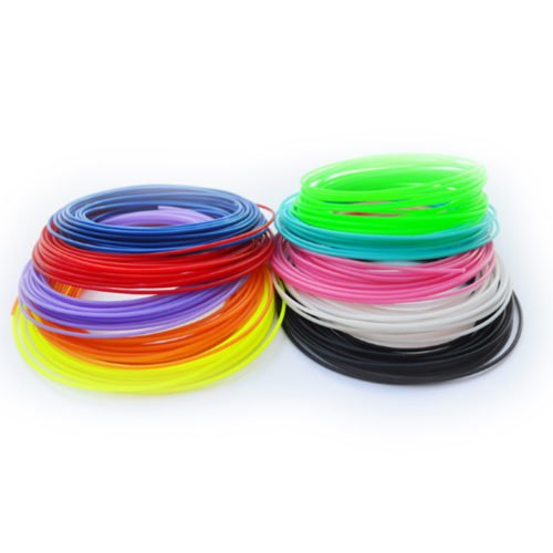 20 Colors/Pack 5/10m Length Per Color PLA 1.75mm Filament for 3D Printing Pen 0.4mm Nozzle 7