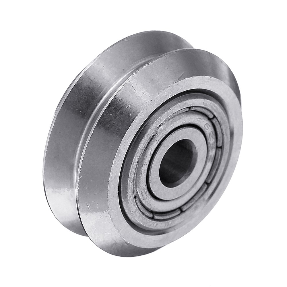 Flat / V Type Plastic/Stainless Steel Pulley Concave Idler Gear With Bearing for 3D Printer 7 Flat / V Type Plastic/Stainless Steel Pulley Concave Idler Gear With Bearing for 3D Printer - Image 7