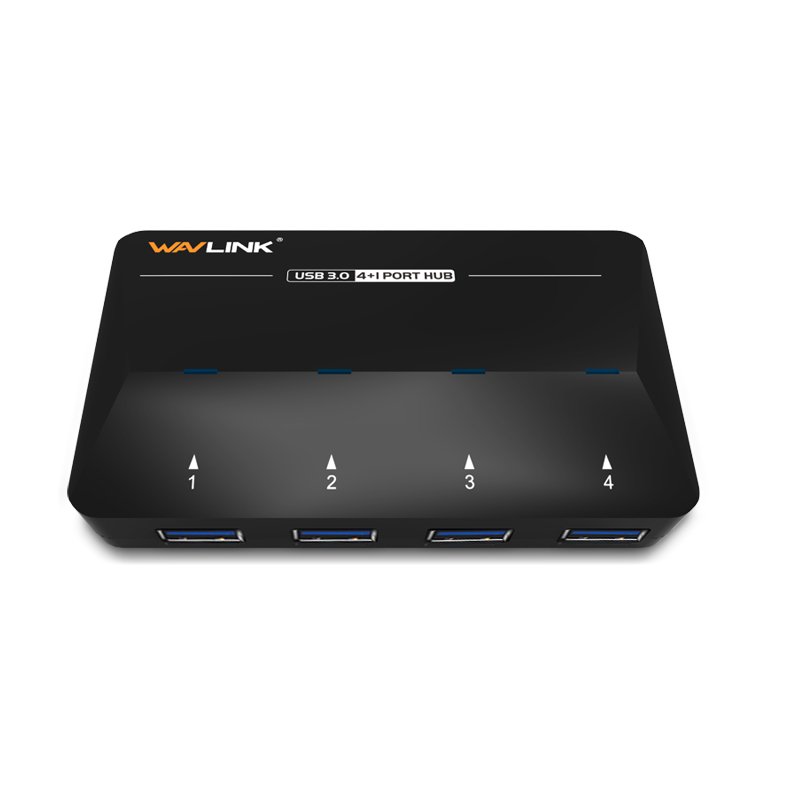 Wavlink WL-UH3042P1 High Speed 4-Port USB3.0 Hub with One Quick Charging Port 1
