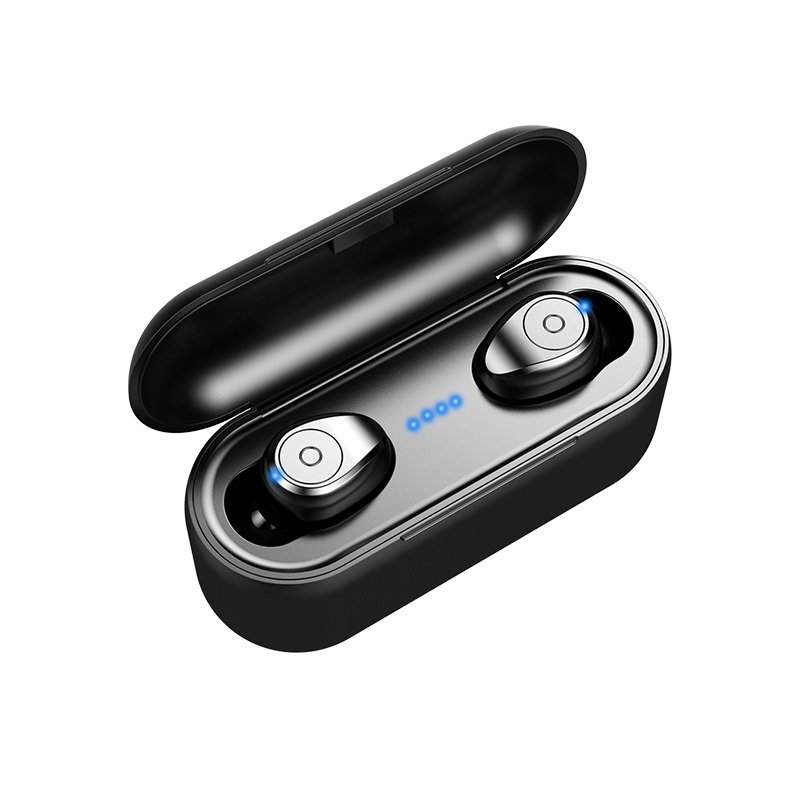[Bluetooth 5.0] Amoi TWS Wireless Earphone CVC8.0 Double Noise Cancelling 3000mAh Power Bank Headset 1