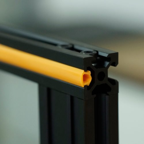1Meter Black/Orange/Blue 2020 Aluminum Profile Slot Cover/Panel Holder for 3D Printer 11