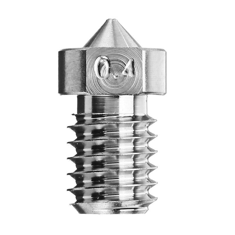 0.3mm/0.4mm/0.6mm/0.8mm/1.0mm Titanium Alloy M6 Thread Nozzle for 3D Printer 14 0.3mm/0.4mm/0.6mm/0.8mm/1.0mm Titanium Alloy M6 Thread Nozzle for 3D Printer - Image 3
