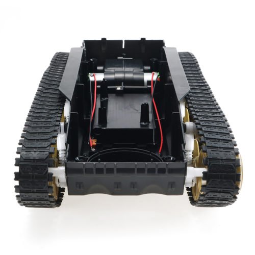 3V-9V DIY Shock Absorbed Smart Robot Tank Chassis Crawler Car Kit With 260 Motor For Arduino SCM 6