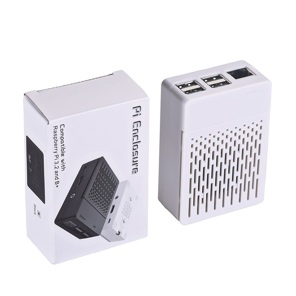 Black/White Assembled Exclouse Case + Quiet Cooling Fan + Heatsink Support GPIO or Camera For Raspberry Pi 3/2/B+ 5 Black/White Assembled Exclouse Case + Quiet Cooling Fan + Heatsink Support GPIO or Camera For Raspberry Pi 3/2/B+ - Image 5