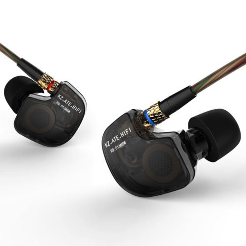 KZ ATE 3.5mm Metal In-ear Wired Earphone HIFI Super Bass Copper Driver Noise Cancelling Sports 11
