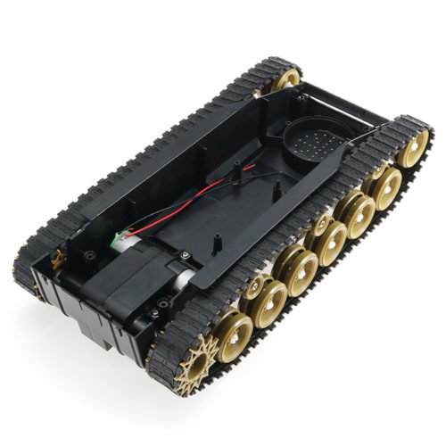 3V-9V DIY Shock Absorbed Smart Robot Tank Chassis Crawler Car Kit With 260 Motor For Arduino SCM 4