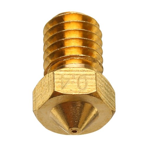 TRONXY® V6 0.2/0.3/0.4/0.5/0.6/0.8mm M6 Thread Brass Extruder Nozzle For 3D Printer Parts 29