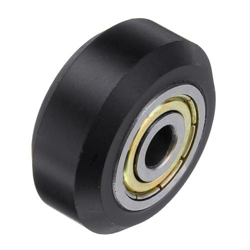 Flat / V Type Plastic/Stainless Steel Pulley Concave Idler Gear With Bearing for 3D Printer 5