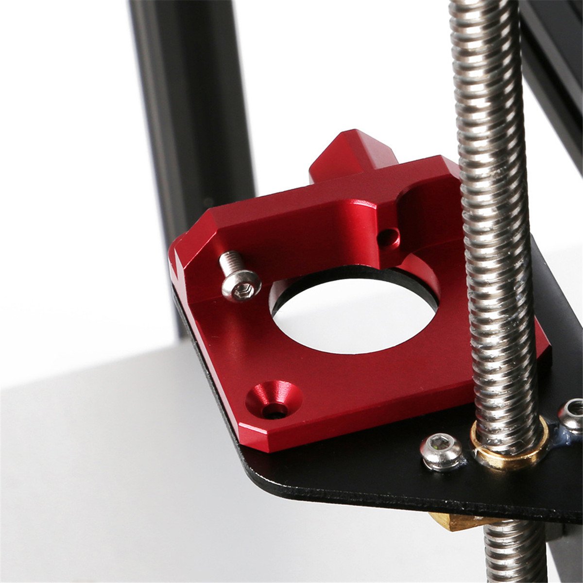 Upgraded Aluminum MK8 Extruder Drive Feed for CR-10 3D Printer Part 2 Upgraded Aluminum MK8 Extruder Drive Feed for CR-10 3D Printer Part - Image 2