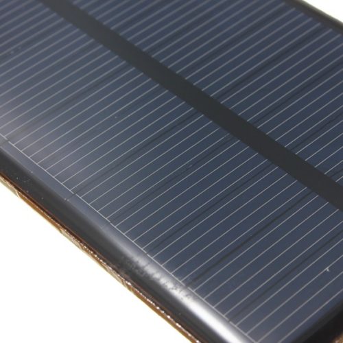 5.5V 0.66W 120mA Monocrystalline Mini Solar Panel Photovoltaic Panel 6
