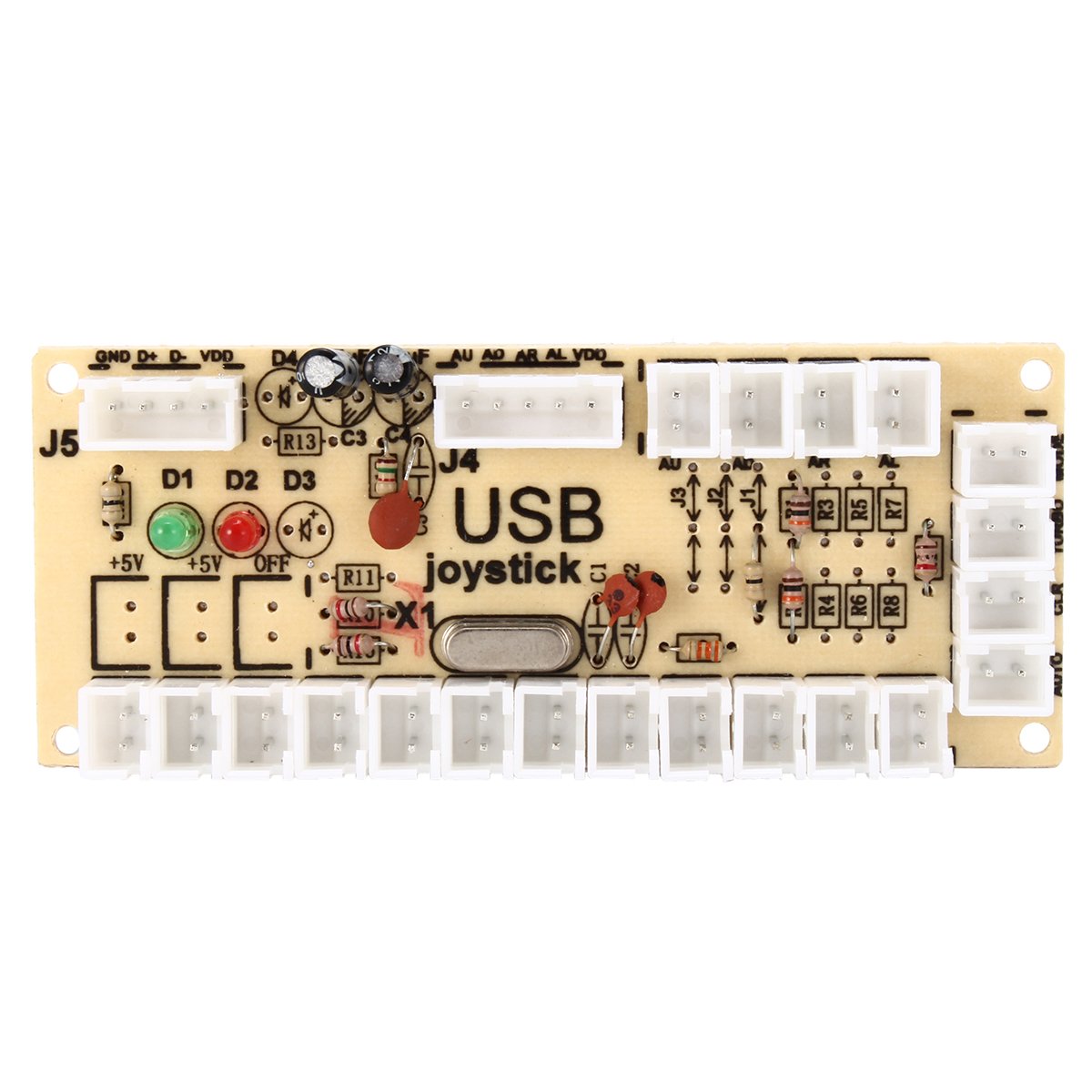 Joystick Push Button Game Controller DIY Kit for Arcade Fighting Video Game PC 7 Joystick Push Button Game Controller DIY Kit for Arcade Fighting Video Game PC - Image 7