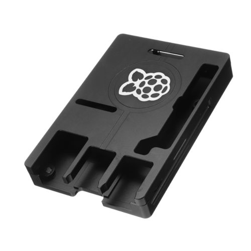Ultra-thin Aluminum Alloy CNC Case Portable Box Support GPIO Ribbon Cable For Raspberry Pi 3 Model B+(Plus) 3