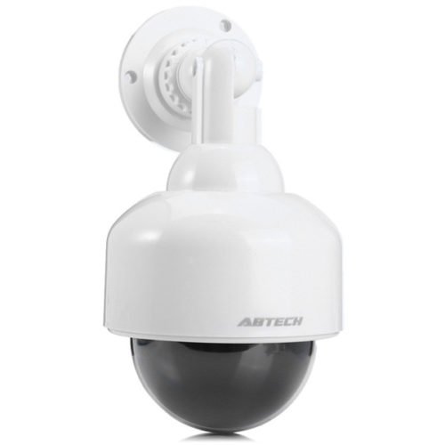 Waterproof Dummy Dome PTZ Fake Camera Surveillance Security CCTV Blinking Red LED Light Monitor 2