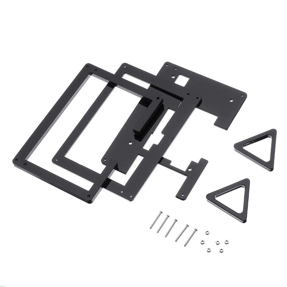 5 Inch LCD Screen Display Acrylic Case Stander Holder For Raspberry Pi 3B+(Plus) 7 5 Inch LCD Screen Display Acrylic Case Stander Holder For Raspberry Pi 3B+(Plus) - Image 7
