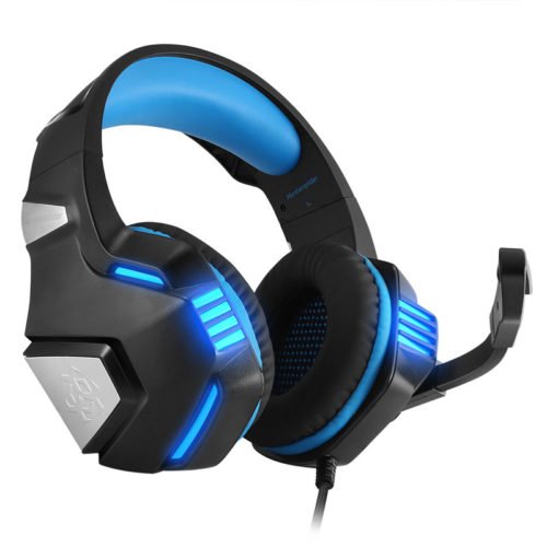 Hunterspider V3 3.5mm Wired LED Gaming Headphone Noise Cancelling With Mic For Laptop PS4 Xbox One 2
