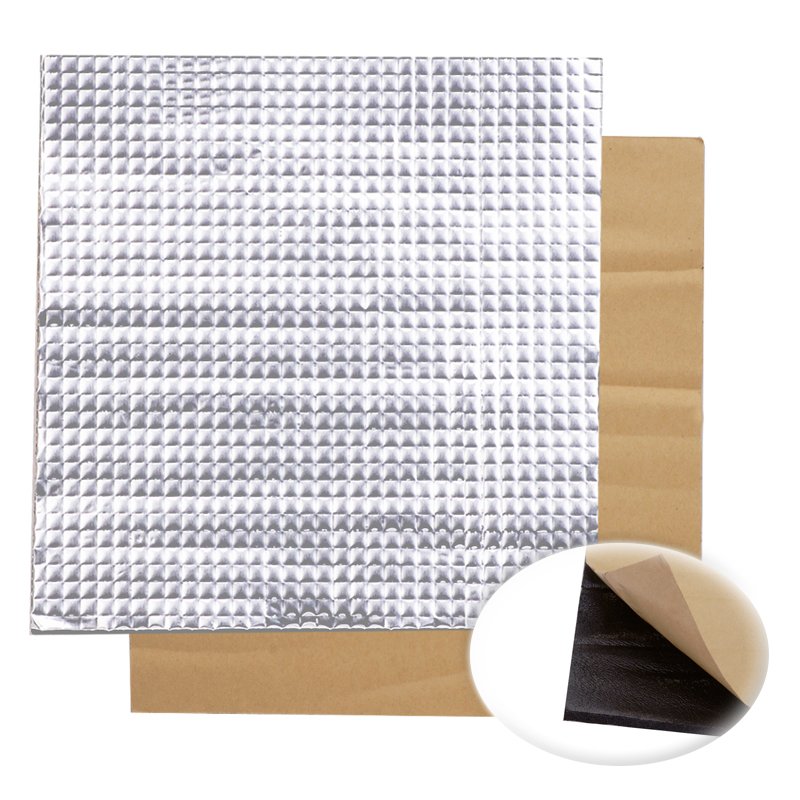 300x300x10mm Foil Self-adhesive Heat Insulation Cotton For 3D Printer Heated Bed 2