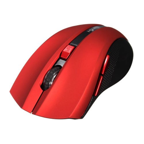 HXSJ X50 Wireless Mouse 2400DPI 6 Buttons ABS 2.4GHz Wireless Optical Gaming Mouse 8