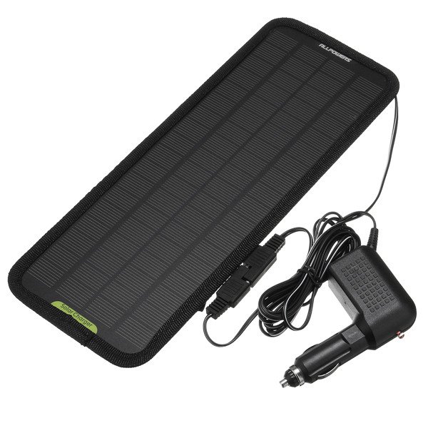 12V 4.5W Portable Car Solar Panel Battery Power Backup Charger for Car Boat 2