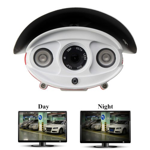 Aluminum Waterproof 1080P HD 12V Outdoor Camera Home Security Monitor IR Night Vision NTSC 9