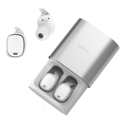 [True Wireless] QCY T1 PRO TWS Dual Bluetooth Earphones IPX4 Waterproof Headphones with Charging Box 2