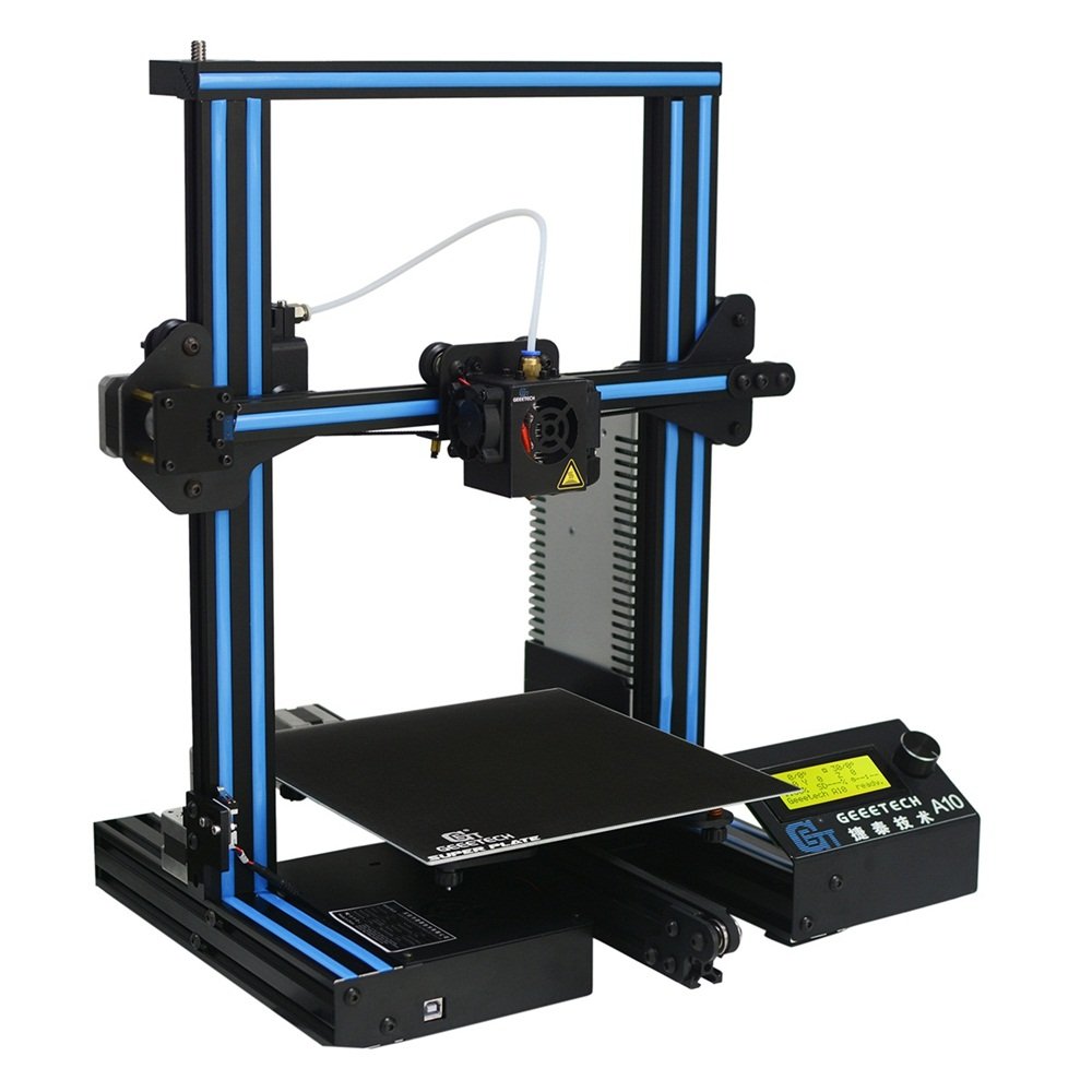 Geeetech® A10 Aluminum Prusa I3 3D Printer 220*220*260mm Printing Size With Open Source GT2560 Control Board Support Remote Control/Off-line Printing 1
