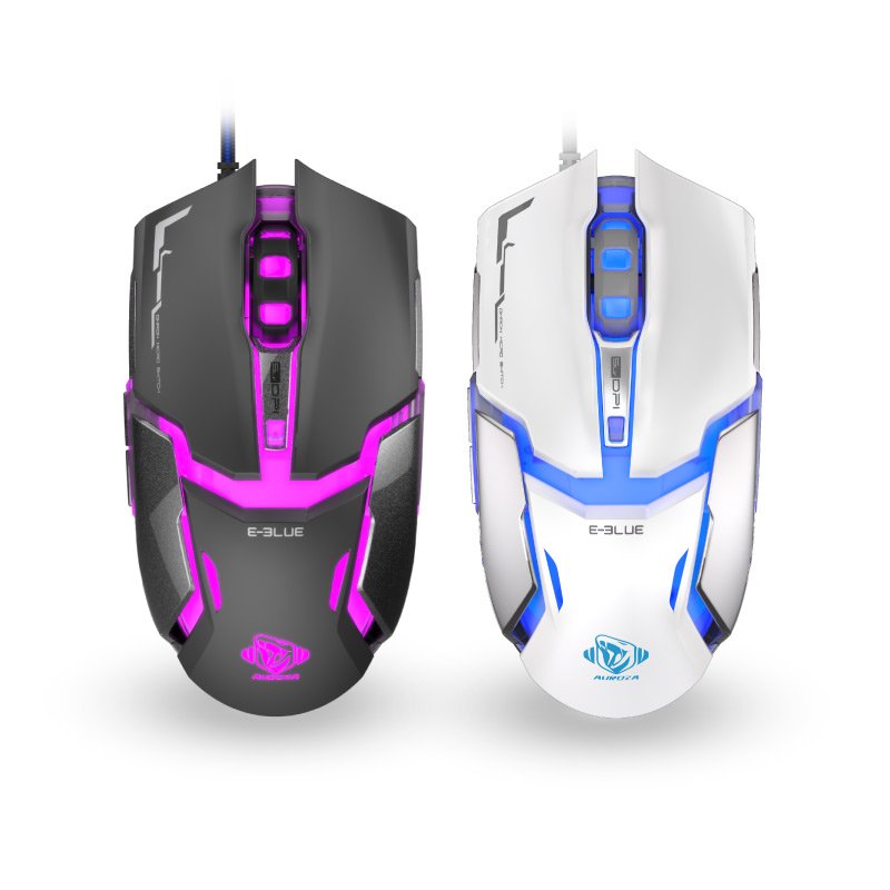 E-Blue EMS618 4000DPI 1000Hz 6 Buttons USB Wired Optical Gaming Mouse For PC Computers Laptops 2