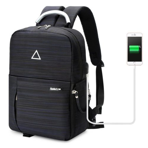 YASCIQ B-10719 USB Charging Camera Bag Backpack for DSLR Camera Lens Tripod 2