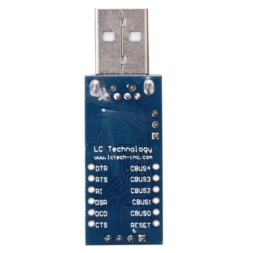 3pcs FT232 USB UART Board FT232R FT232RL To RS232 TTL Serial Module 52 x 17 x 11mm 5
