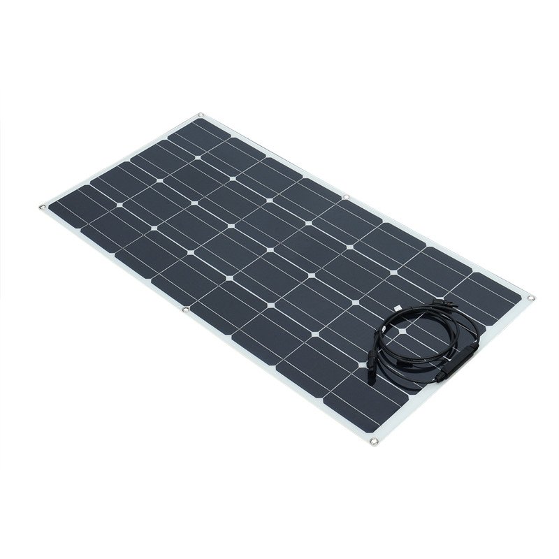 Flexible Solar Panel | Front Junction Box | Sunpower Monocrystalline | Crocodile Clip 2 Flexible Solar Panel | Front Junction Box | Sunpower Monocrystalline | Crocodile Clip - Image 2