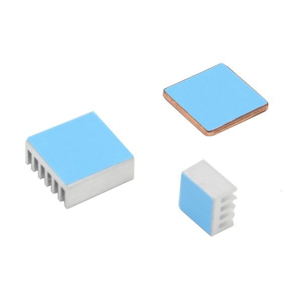 Aluminum Heat Sink Copper Heat Sink For Raspberry Pi 3 Model B / Pi 2 / B+ 3 Aluminum Heat Sink Copper Heat Sink For Raspberry Pi 3 Model B / Pi 2 / B+ - Image 3