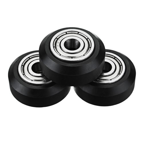 TEVO® 5Pcs One Pack 3D Printer Part POM Material Big Pulley Wheel with Bearings for V-slot 8