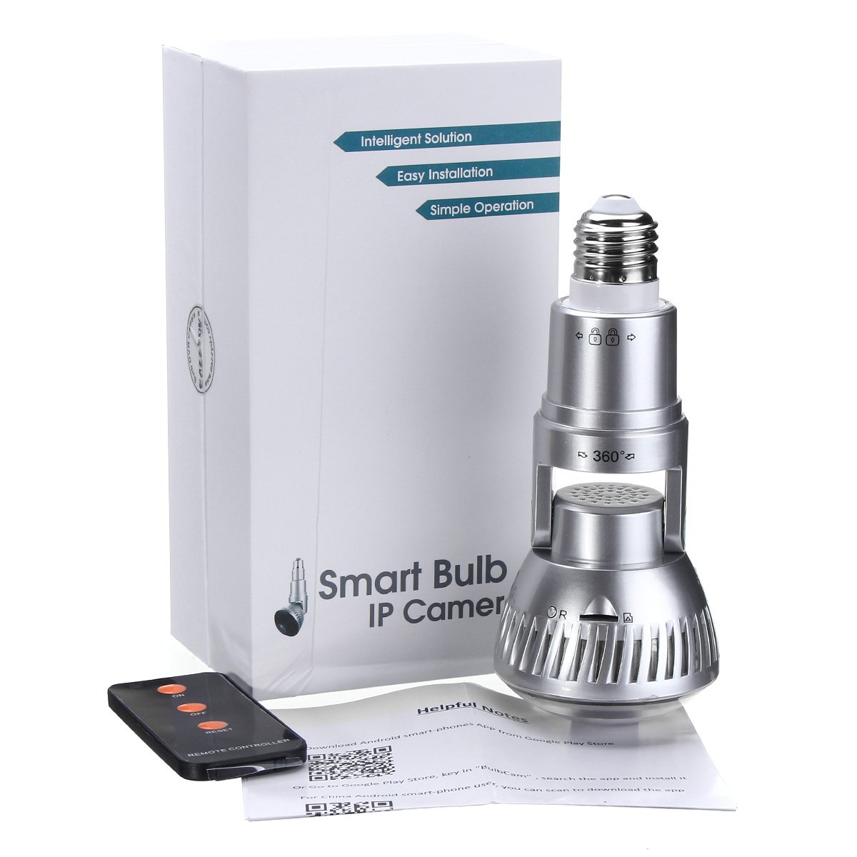 HD WIFI E27 3.6mm LED Light Bulb Camera Motion Detection Night Vision 12 HD WIFI E27 3.6mm LED Light Bulb Camera Motion Detection Night Vision - Image 12