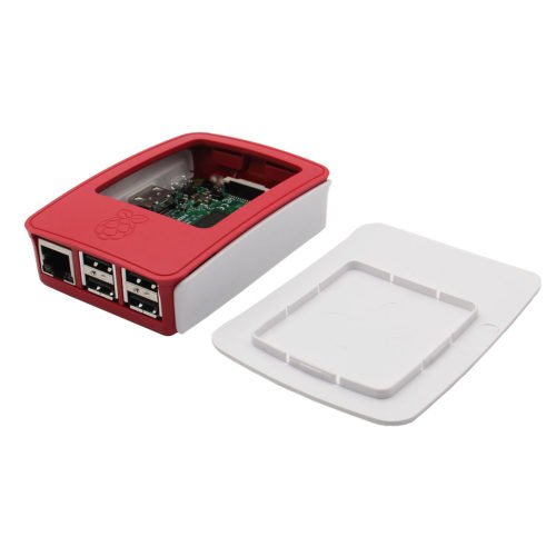 White Enclosure Protective Case For Raspberry Pi 3 Model B 4