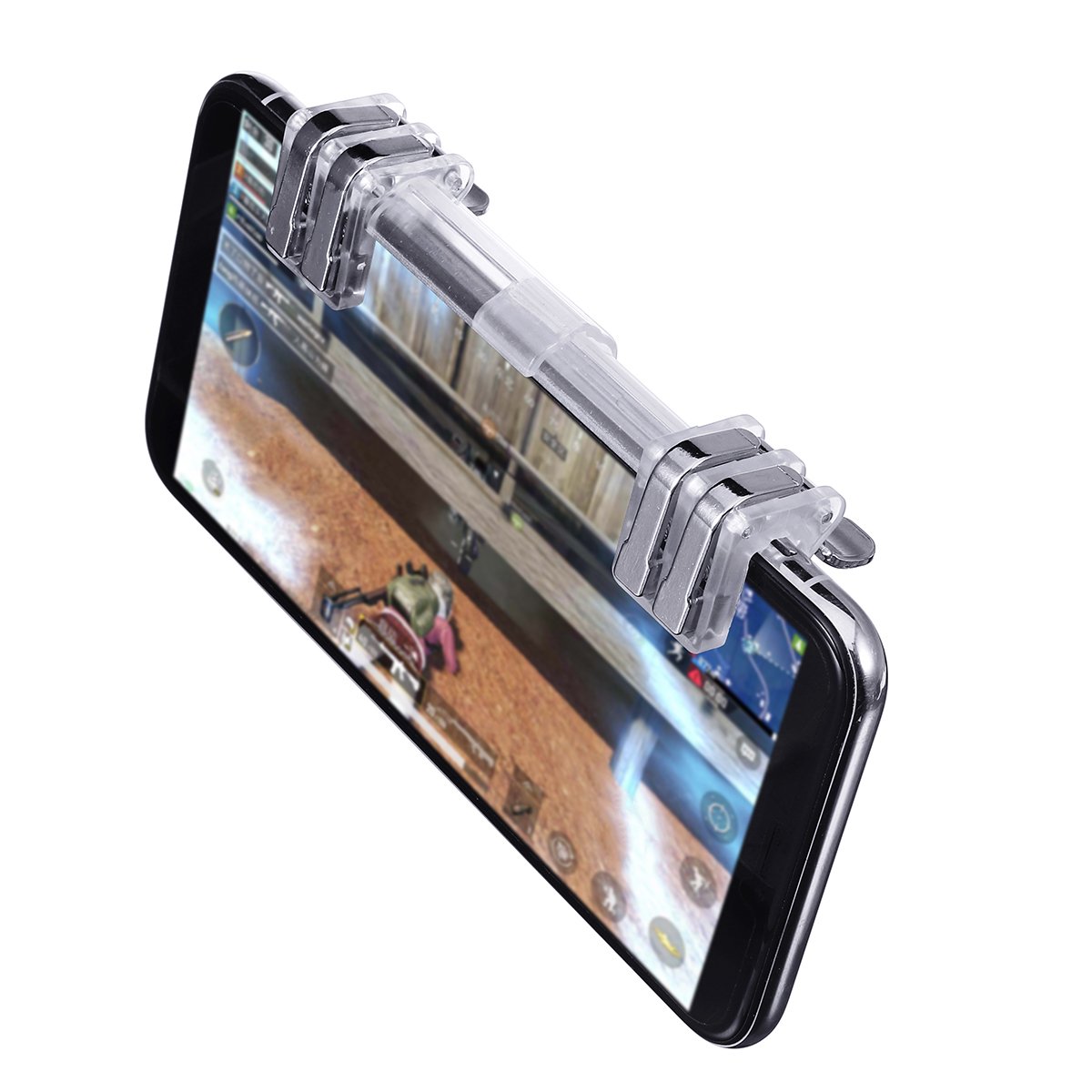 Bakeey K9 Six Fingers Game Push Button Trigger Fire Button Joysticks Gamepad for Mobile Phone 3 Bakeey K9 Six Fingers Game Push Button Trigger Fire Button Joysticks Gamepad for Mobile Phone - Image 3