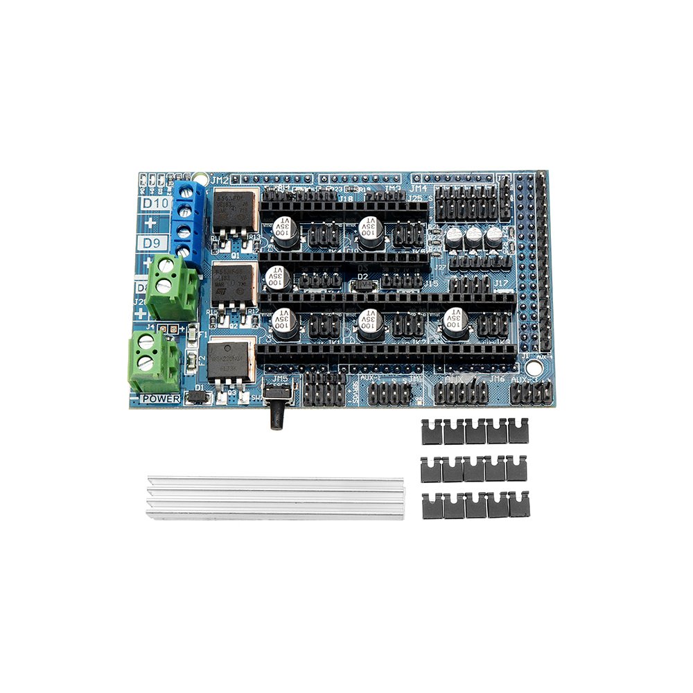 Upgrade Ramps 1.6 Base On Ramps 1.5 4-layer Control Panel Mainboard Expansion Board For 3D Printer Parts 2