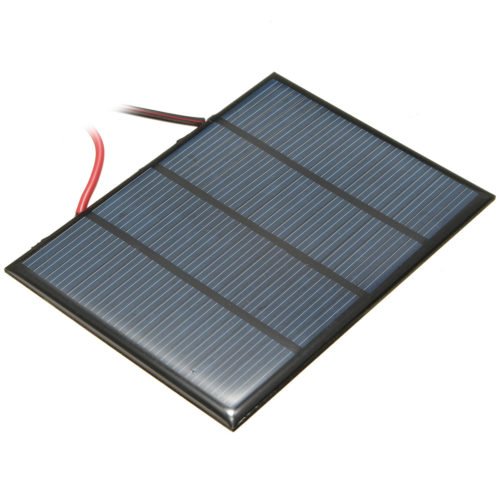 12V 1.5W Mini Solar Panel Small cell Module Epoxy Charger With 1M Welding Wire 4