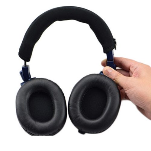 Replacement Headphone Earpads For Headband Cover ATH-M50X M30X M40X Headset Cushion With Zipper 2